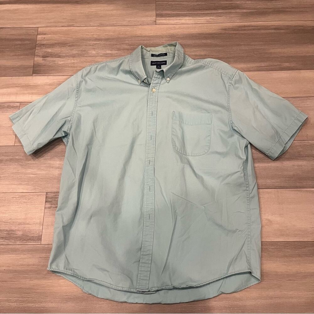 John Ashford Aqua Cotton Shirt